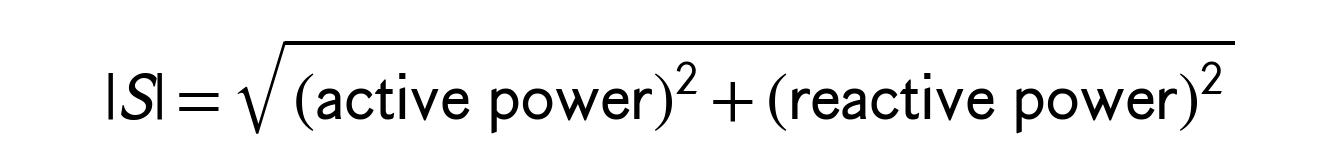 equation for apparent power